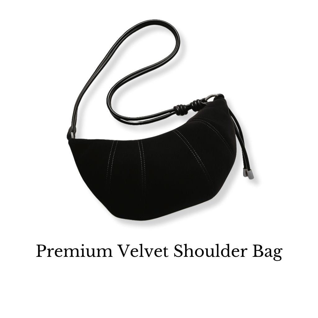 Premium Velvet Shoulder Bag