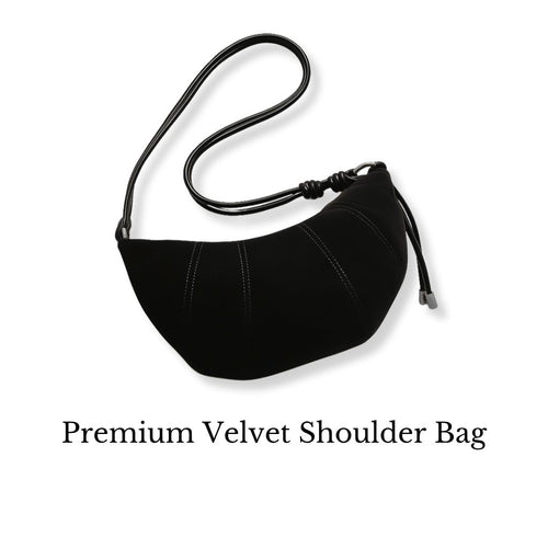 Premium Velvet Shoulder Bag