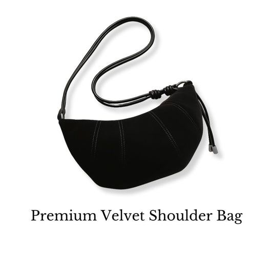Premium Velvet Shoulder Bag